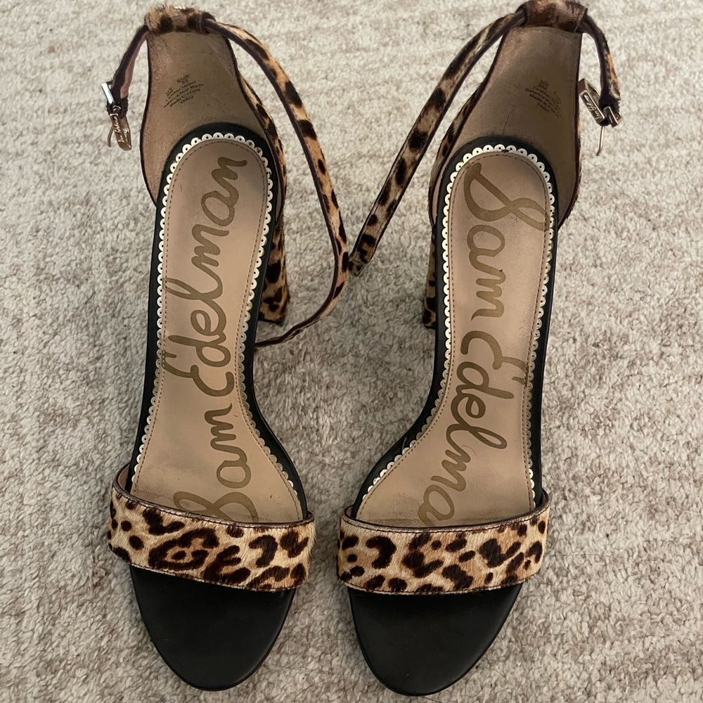Sam Edelman Women’s Yaro Sandal, Cheetah Size 9